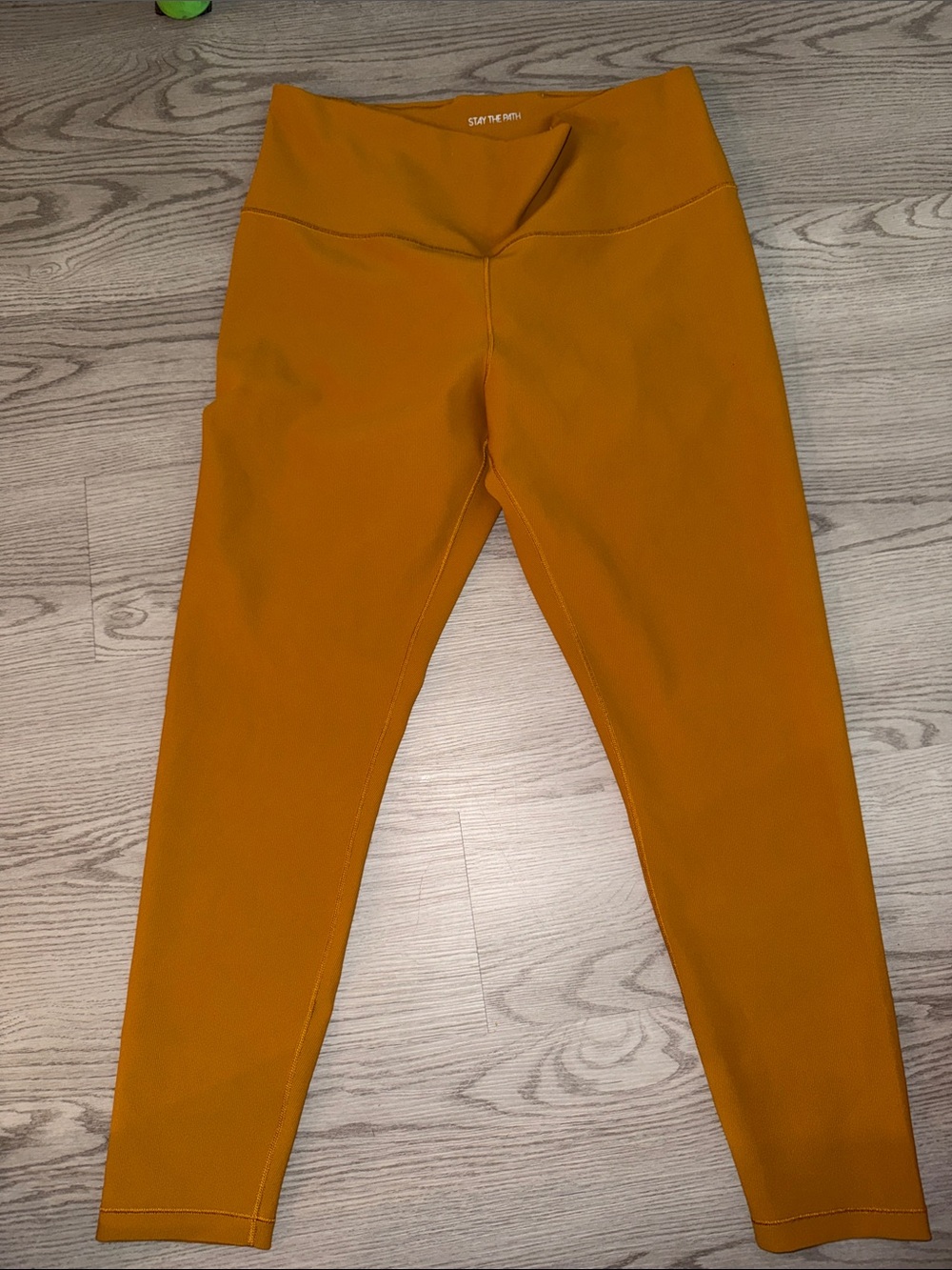 CALIA by Carrie Underwood Mustard Gold High-Rise Leggings